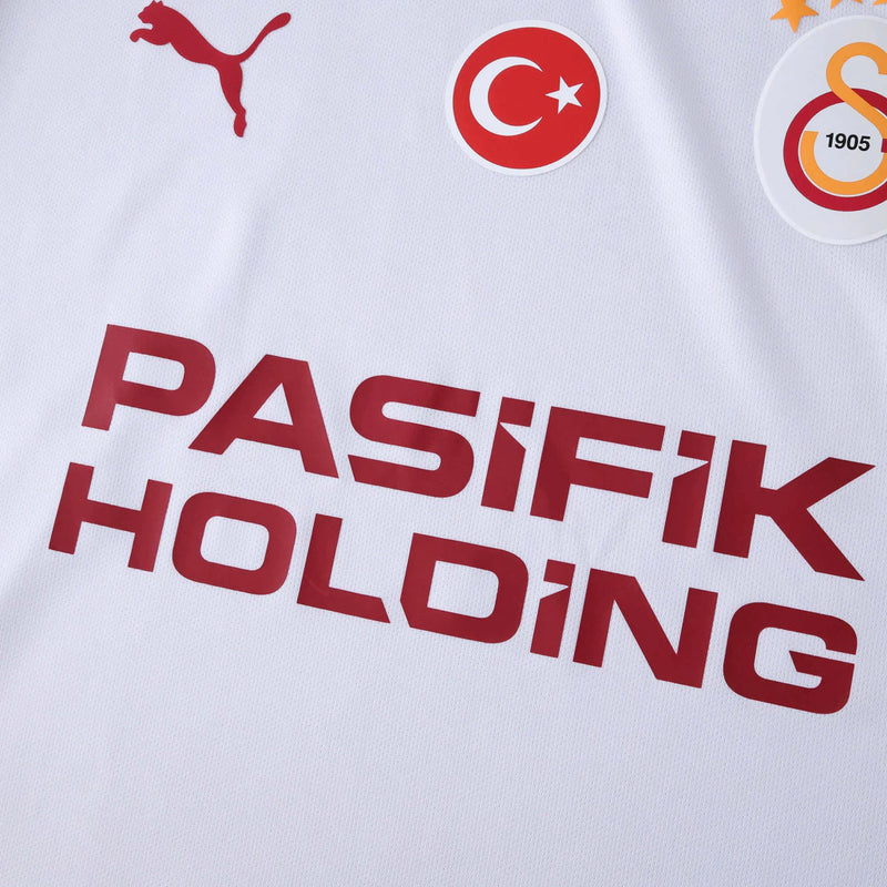 Camisa Galatasaray II 25/26 Torcedor Masculina - Branco
