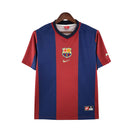Camisa Retrô Barcelona Home 98/99 Torcedor Masculina - Azul e Grená