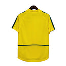 Camisa Retrô Seleção Brasileira 2002 Home - Torcedor - Amarela