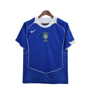Camisa Retrô Seleção Brasileira 2004 II - Torcedor - Azul