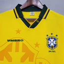 Camisa Retrô Seleção Brasileira  94/95 I - Torcedor - Amarela