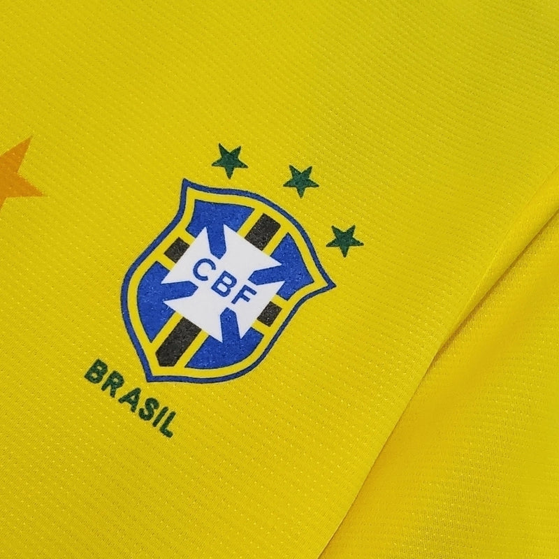 Camisa Retrô Seleção Brasileira  94/95 I - Torcedor - Amarela