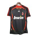 camisa retro milan preta 2006, camisa ac milan 2006 segunda, camisa milan adidas retrô preta, camisa milan 2006 masculina, camisa antiga milan preta