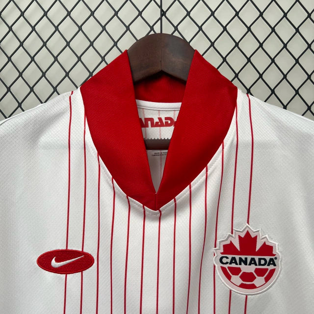 Camisa Seleção Canadá II 24/25 - Torcedor Masculino - Branca