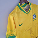 Camisa Seleção Brasileira Edição Especial Cristo Redentor Torcedor Masculina - Amarela
