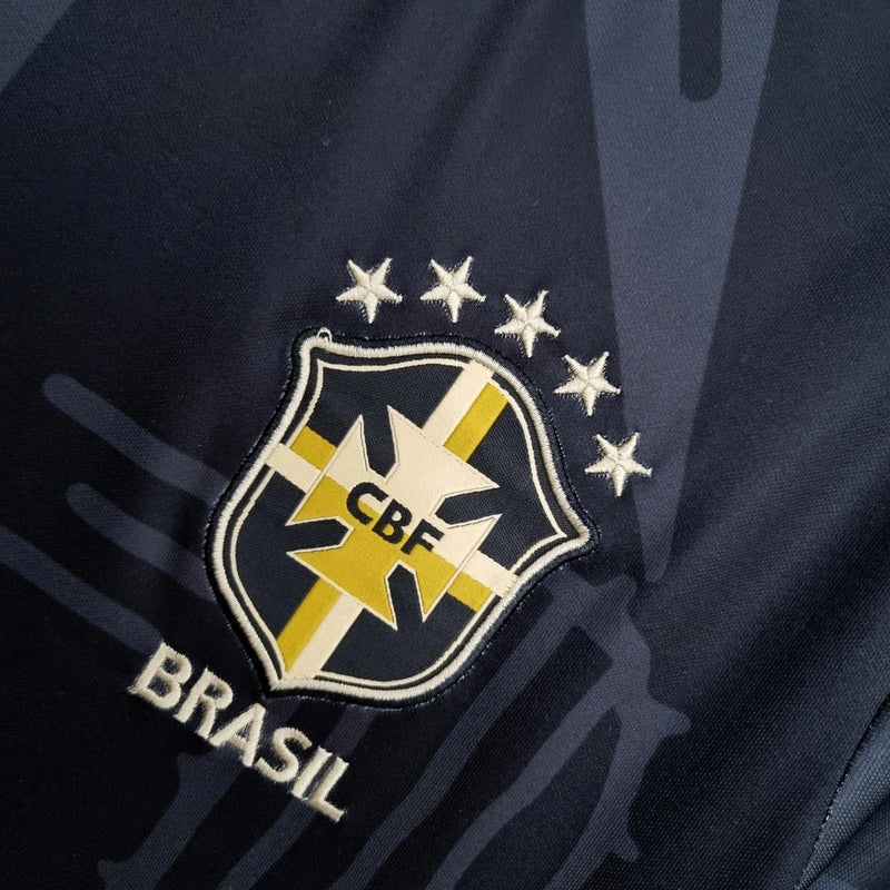 Camisa Seleção Brasileira Especial Nordeste Torcedor Masculina - Preta
