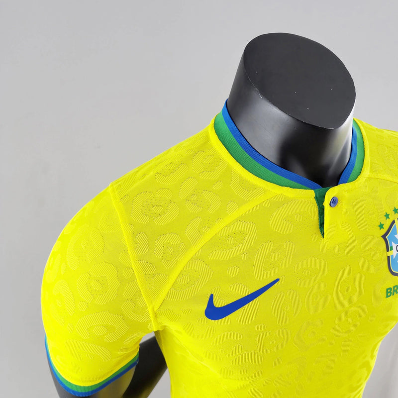 Camisa Seleção Brasileira I 2022 Jogador Masculina - Amarela