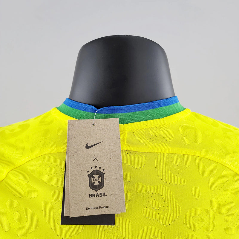 Camisa Seleção Brasileira I 2022 Jogador Masculina - Amarela