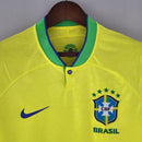 Camisa Seleção Brasileira I 2022 Torcedor Masculina - Amarela