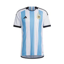 Camisa Seleção da Argentina Três Estrelas - 2022 Torcedor Masculina