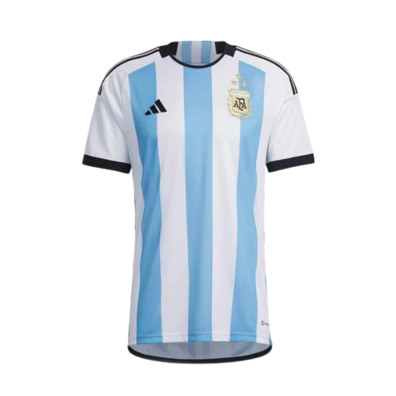 Camisa Seleção da Argentina Três Estrelas - 2022 Torcedor Masculina