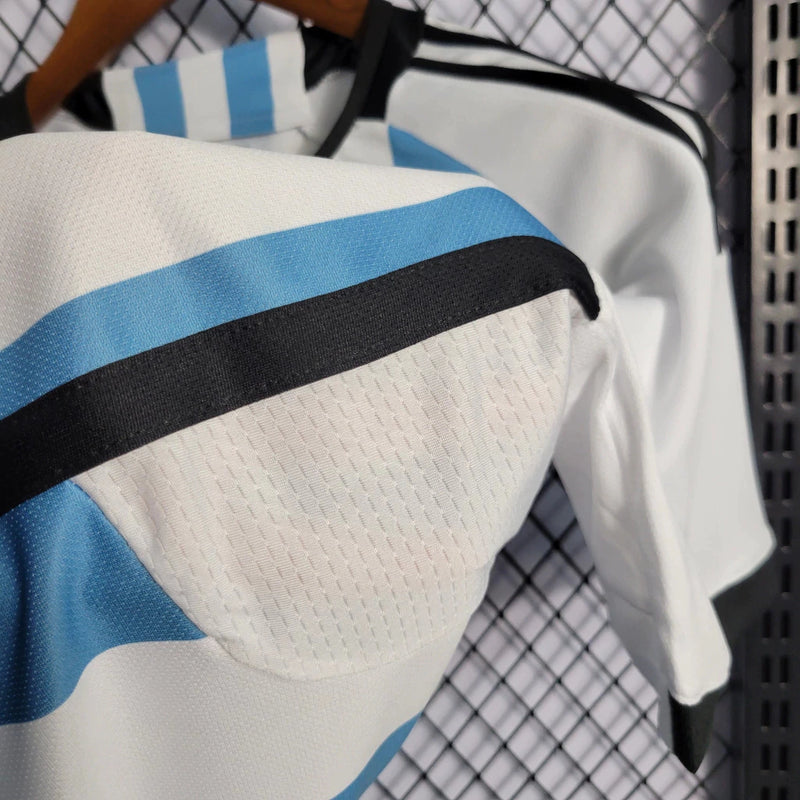 Camisa Seleção da Argentina Três Estrelas - 2022 Torcedor Masculina