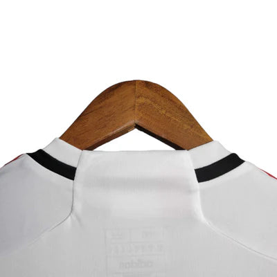 Camisa São Paulo I 23/24 - Torcedor Masculina - Branca com patrocínio