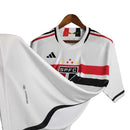 Camisa São Paulo I 23/24 - Torcedor Masculina - Branca com patrocínio