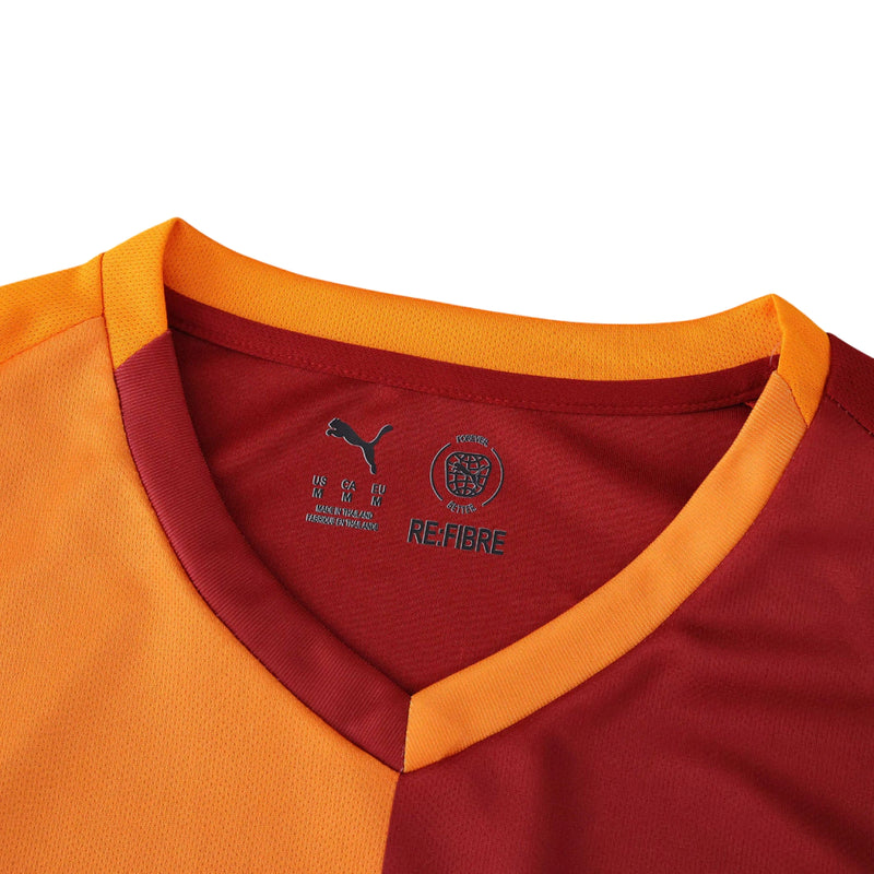 Camisa Galatasaray I 25/26 Torcedor Masculina - Amarelo e vermelho