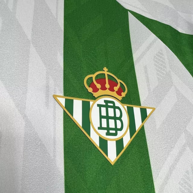 Camisa Real Bétis Home 24/25 Masculina Torcedor - Verde e Branco