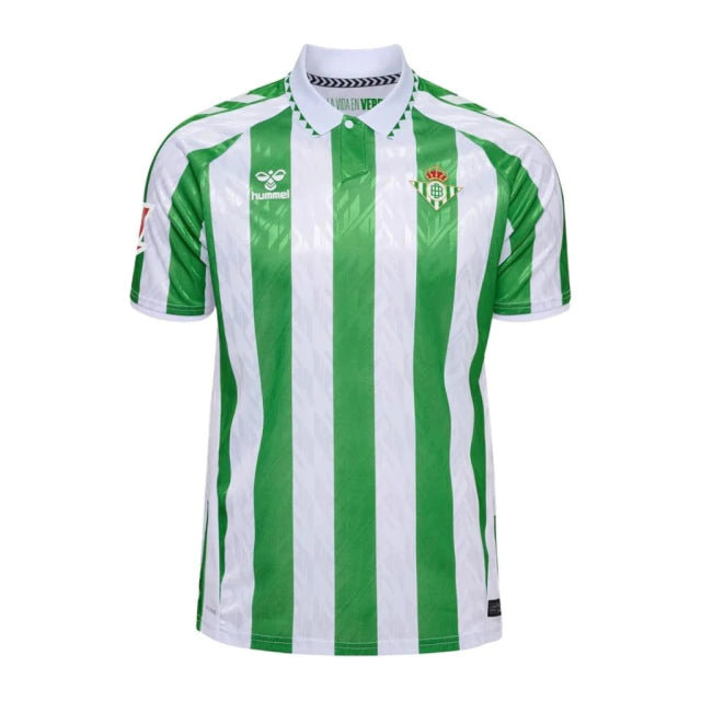 Camisa Real Bétis Home 24/25 Masculina Torcedor - Verde e Branco