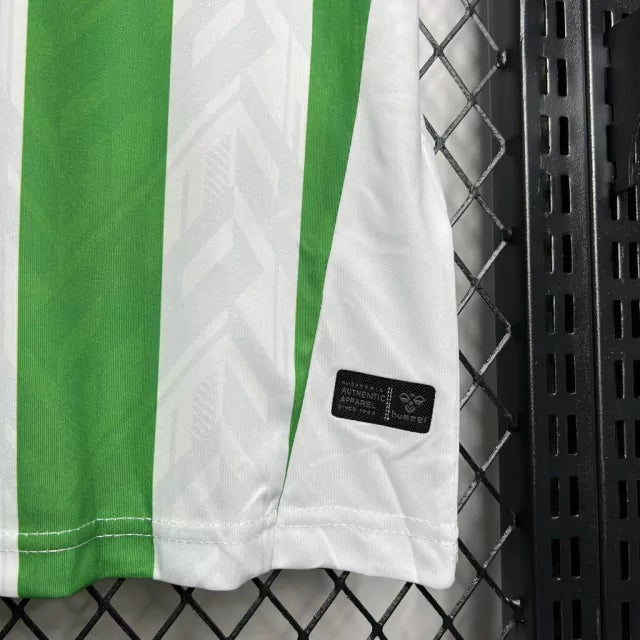 Camisa Real Bétis Home 24/25 Masculina Torcedor - Verde e Branco