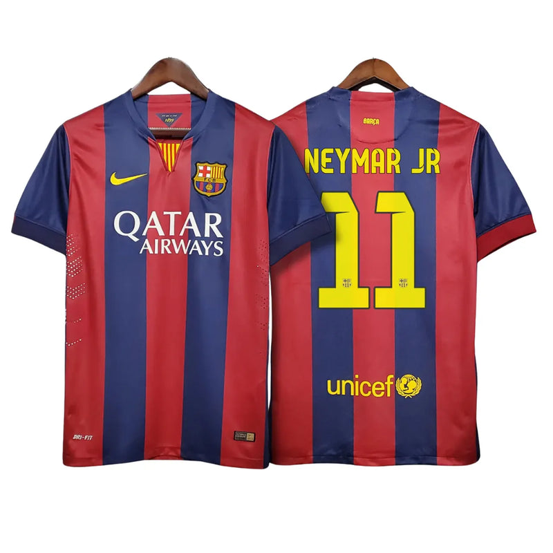 Camisa Retrô Barcelona Home 14/15 NEYMAR