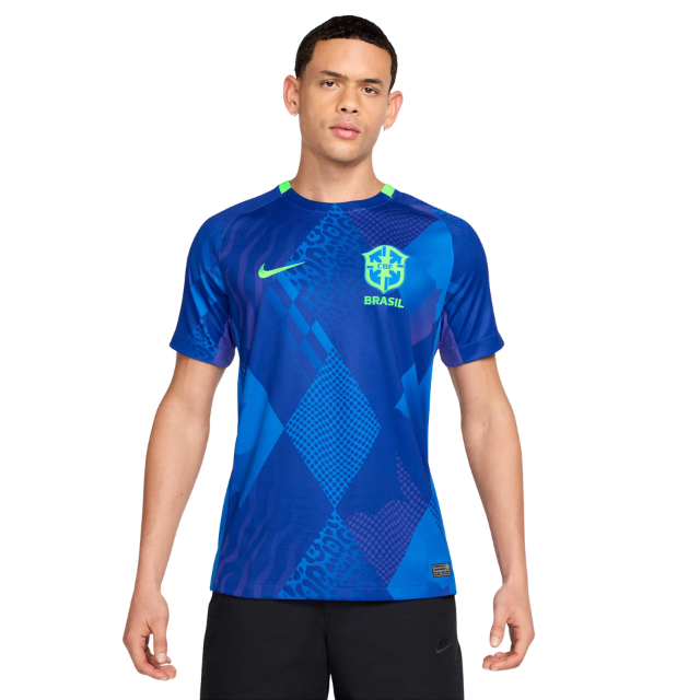 Camisa Seleção Brasileira II 25/26 - Torcedor Masculina - Azul e verde
