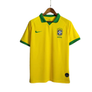 Camisa Seleção Brasileira I 19/20 Torcedor Masculina -Amarela com a Gola Verde