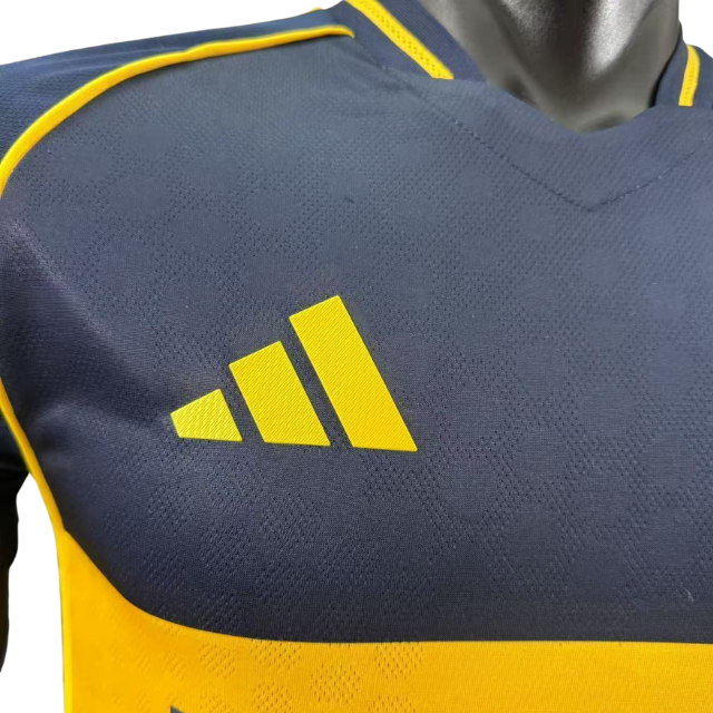 Camisa Boca Juniors Away 2025/26 Versão Jogador Masculino - Azul e amarela