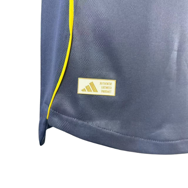 Camisa Boca Juniors Away 2025/26 Versão Jogador Masculino - Azul e amarela
