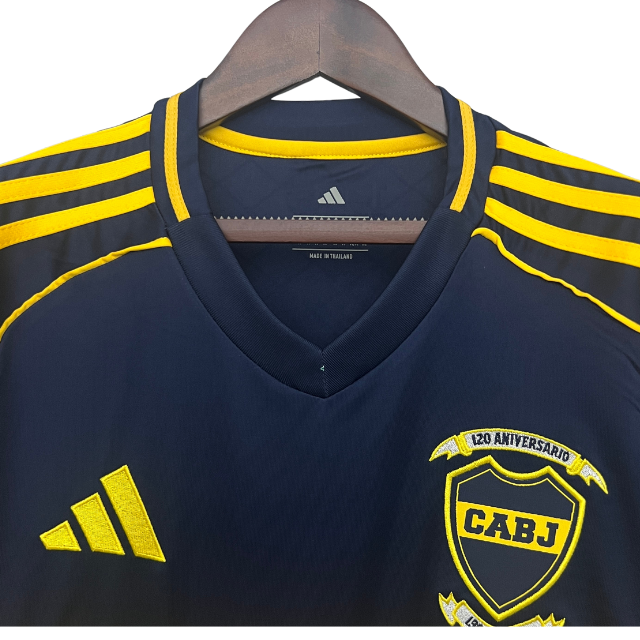 Camisa Boca Juniors Home 2025/26 - Torcedor Masculino - Azul e Amarelo