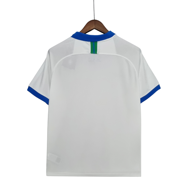 Camisa Retrô Seleção Brasileira Copa América 19/20 Torcedor Masculina - Branco