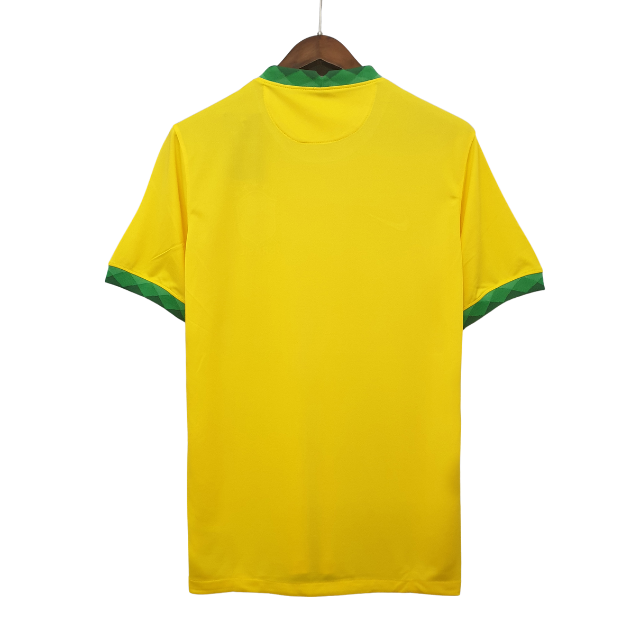 Camisa Seleção Brasileira I 20/21 Torcedor Masculina - Amarela