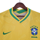 Camisa Seleção Brasileira Edição Especial Cristo Redentor Torcedor Masculina - Amarela