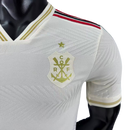 Camisa Flamengo Third 25/26 - Versão Jogador Masculina - Branco e Dourado