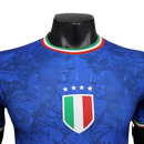 Camisa Seleção Itália I Edição especial 24/25 - Jogador Masculina - Azul