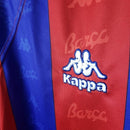 Camisa Barcelona Retrô 1996/1997 Azul e Grená