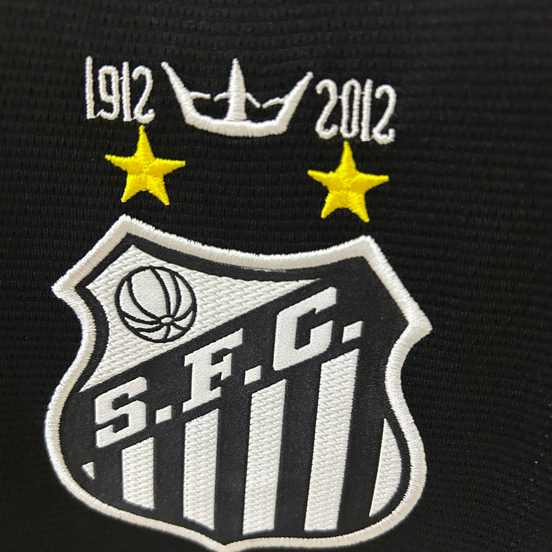 Camisa Retrô Santos All black 12/13 - Torcedor Masculina