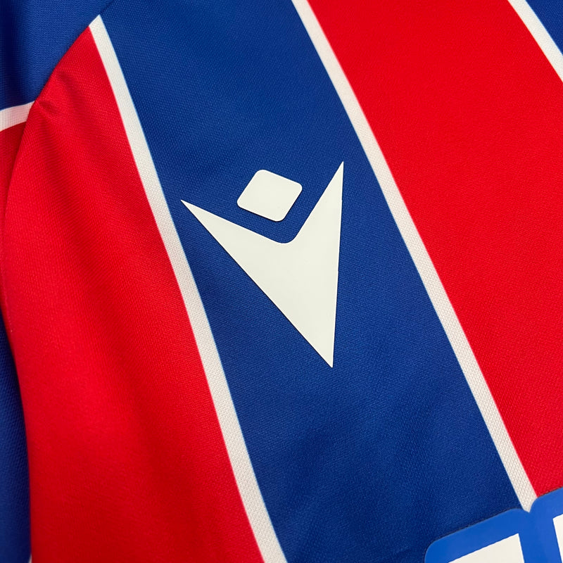 Camisa Crystal Palace Home 2025/26 - Torcedor Masculina - Azul