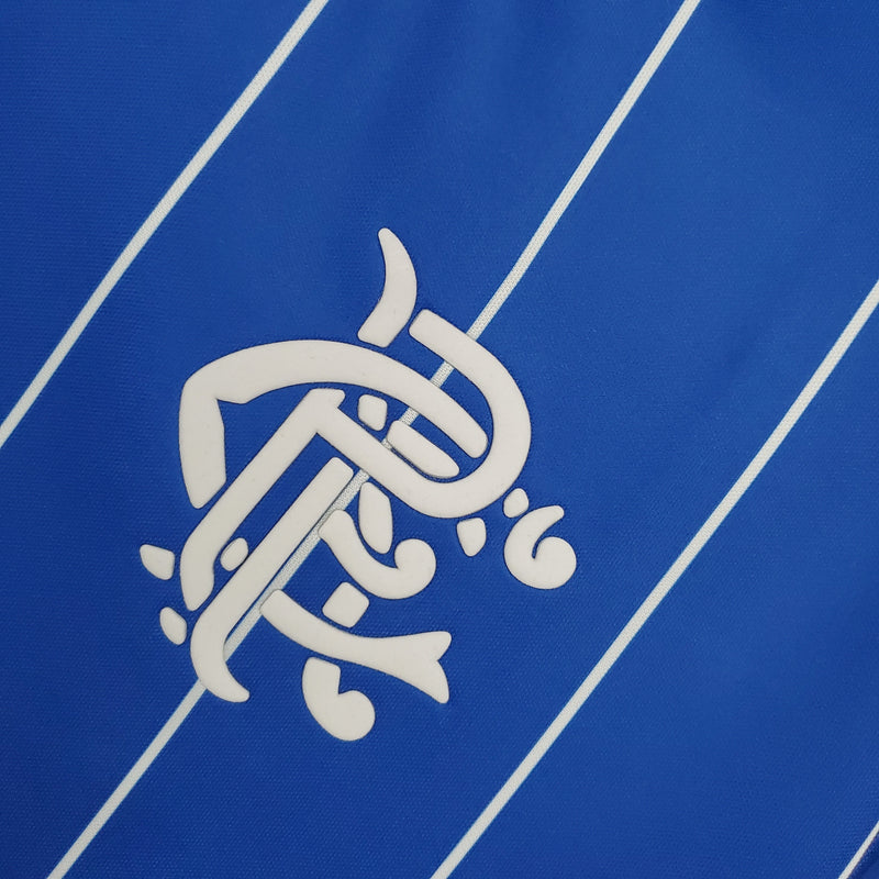 Camisa Retrô Rangers 82/83 - Torcedor - Azul