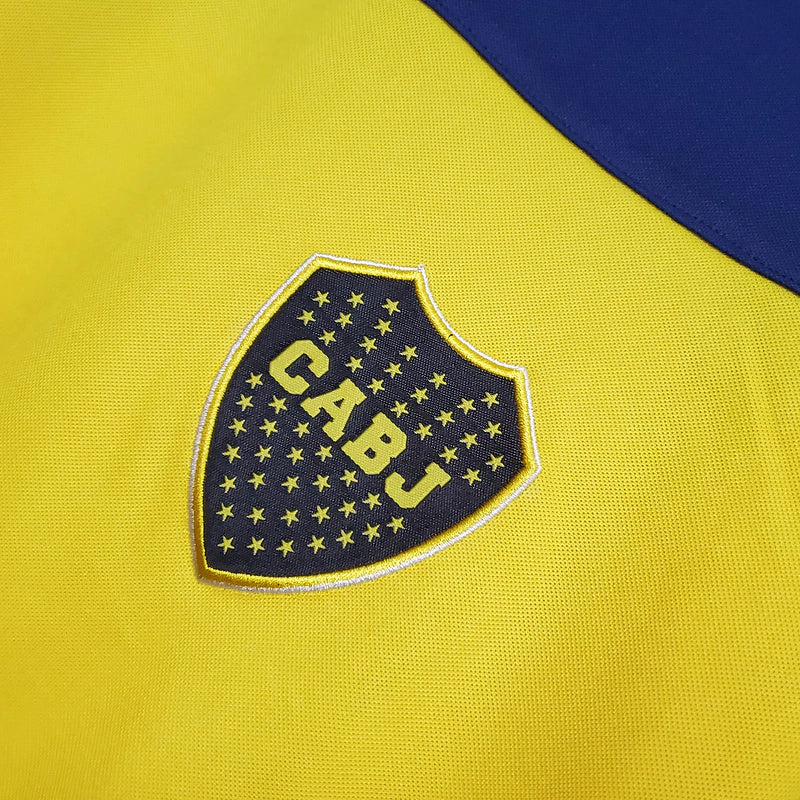Camisa Boca Juniors Retrô 1999 Azul e Amarela - Torcedor