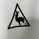 Camisa Retrô Seleção Senegal 2002 Home - Branca com detalhes amarelo e vermelho