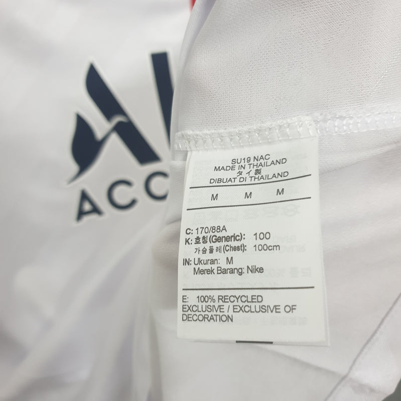 Camisa Retrô Paris Saint-Germain Third 19/20- Torcedor Masculina - Branca