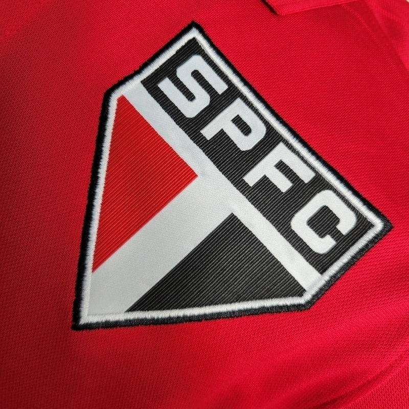 Camisa São Paulo 23/24 polo - Torcedor Masculina - Vermelha