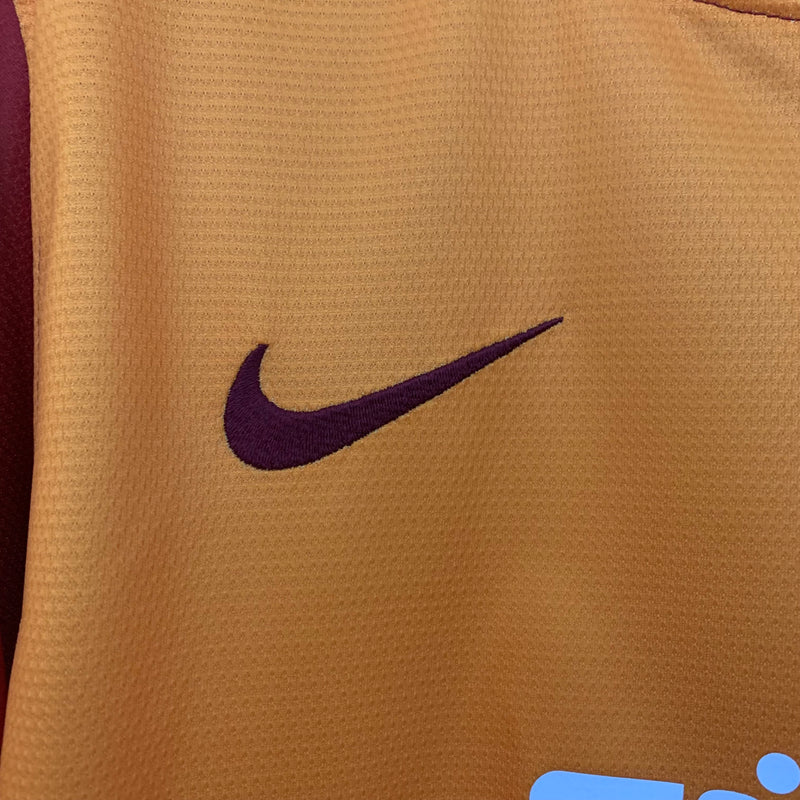 Camisa Retrô Galatasaray 13/14 home - Torcedor - Vermelha e amarela