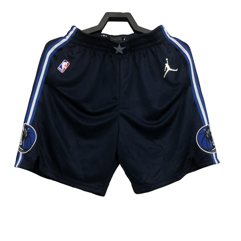 Bermuda NBA Dallas Mavericks Nike Authentic - Azul Marinho