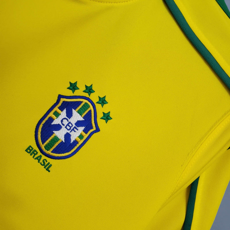 Camisa Retrô Seleção Brasil 1997/98 Home