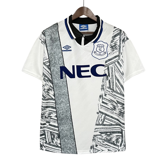 Camisa Retrô Everton Away 1994/95 - Torcedor - Branca
