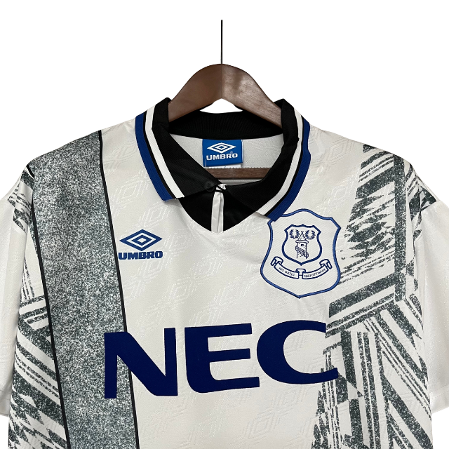 Camisa Retrô Everton Away 1994/95 - Torcedor - Branca