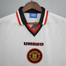 Camisa Manchester United Retrô 1996/1997 Branca