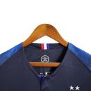 Camisa Retrô Seleção da França I 2018 - Azul