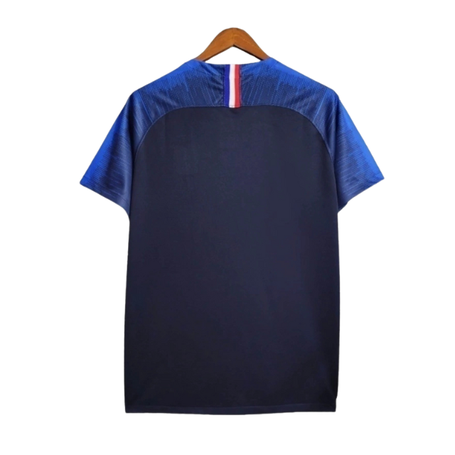 Camisa Retrô Seleção da França I 2018 - Azul