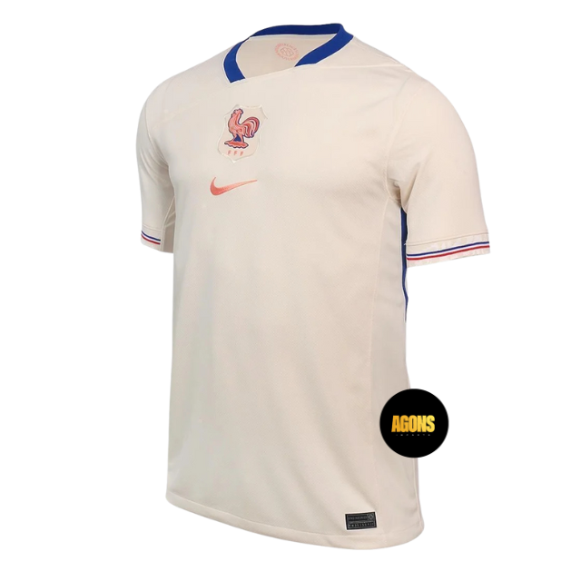 Camisa Seleção França II 25/26 - Torcedor Masculina - Branco e Azul